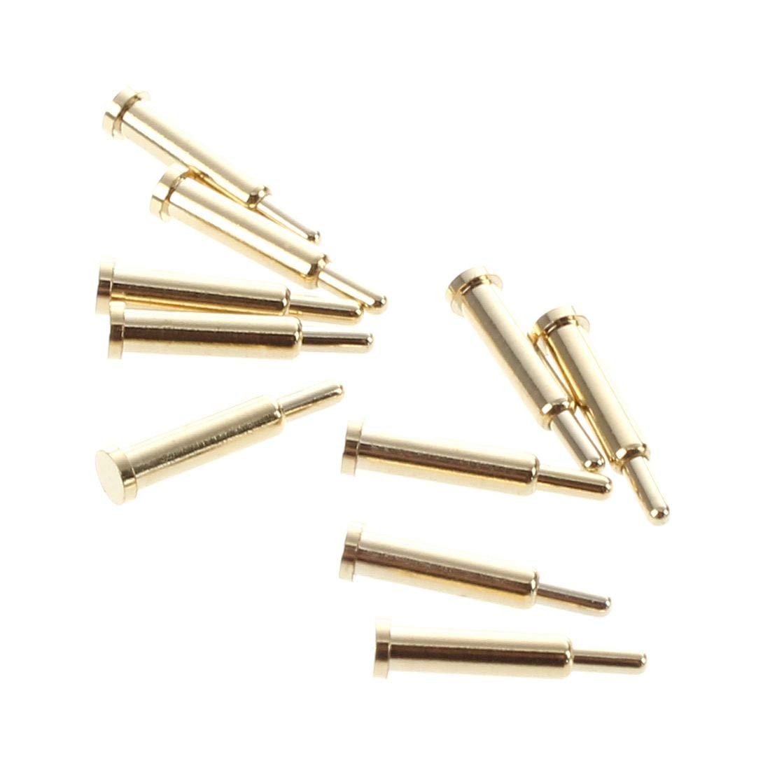 10 pcs spherical tipped spring loaded probes testing pins 2