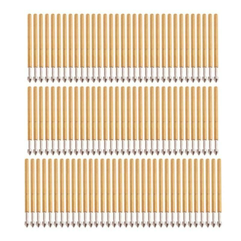 100 PCS Spring Test Probe Pogo Pin P75-E2 Dia 1.3mm Length 16.5mm