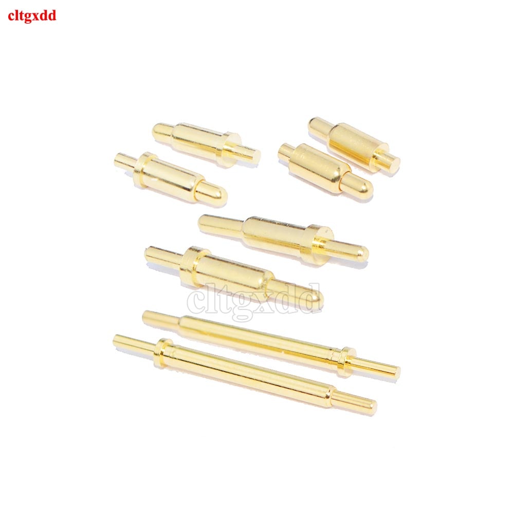 10Pcs Pogo pin connector pogopin Battery spring Loaded Contact SMD needle PCB 2 3 4 5 6 7 8 9 10 12 14 15 16 18 20.5mm Test Prob