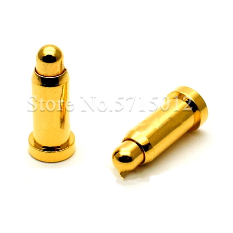 1pcs Pogo Pin Probe Large Current Spring Loaded Thimble Gold Plating Charging Conductive Needle Connector Test Pin