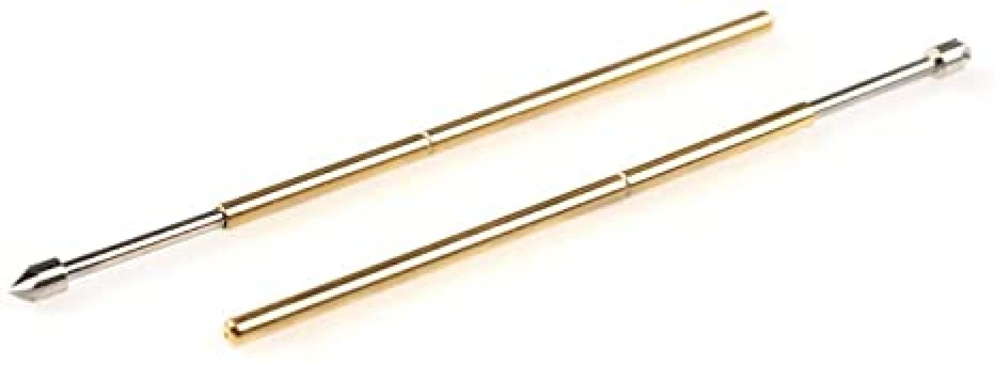100Pcs Spring Probe, Spring Testing Loaded Contact Pins, 4 Claws 2mm ...