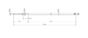 K2-0.31H-2.0M-1 for .7 mm Pitch