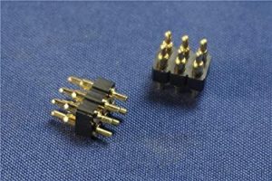 davitu 10pcs spring loaded pogo pin connector 6 pin 70 mm height pcb through