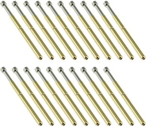 e outstanding 20 pack gold plated spring test probe pogo pin p125 a dia 25mm