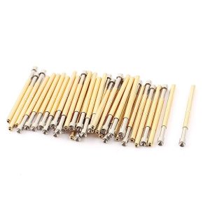 luoyimao 100 piece p125a 25 mm diameter concave tip spring test probes