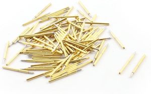 uxcell 100 pcs pl75 b1 07mm tip 16mm spring test probes pin for pcb board