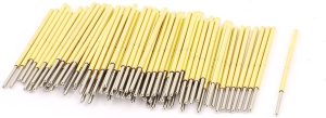 uxcell p100j spherical tip spring loaded test probe pin 33mm length 100pcs