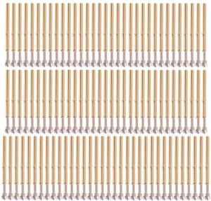 youngy 100 pieces spring test probe pogo pin p75 lm2 dia 102mm length 165mm
