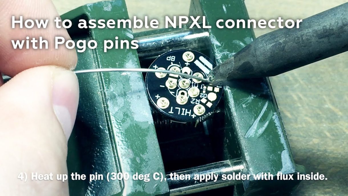 How to assemble NPXL connector with Pogo pins