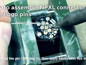 How to assemble NPXL connector with Pogo pins