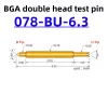 100pcs Double-ended Test Needle Test Probe BGA Semiconductor Probe 078-BU-6.3 Telescopic Spring Test Pin 0.78mm 6.3mm Pogo Pin - AliExpress 13