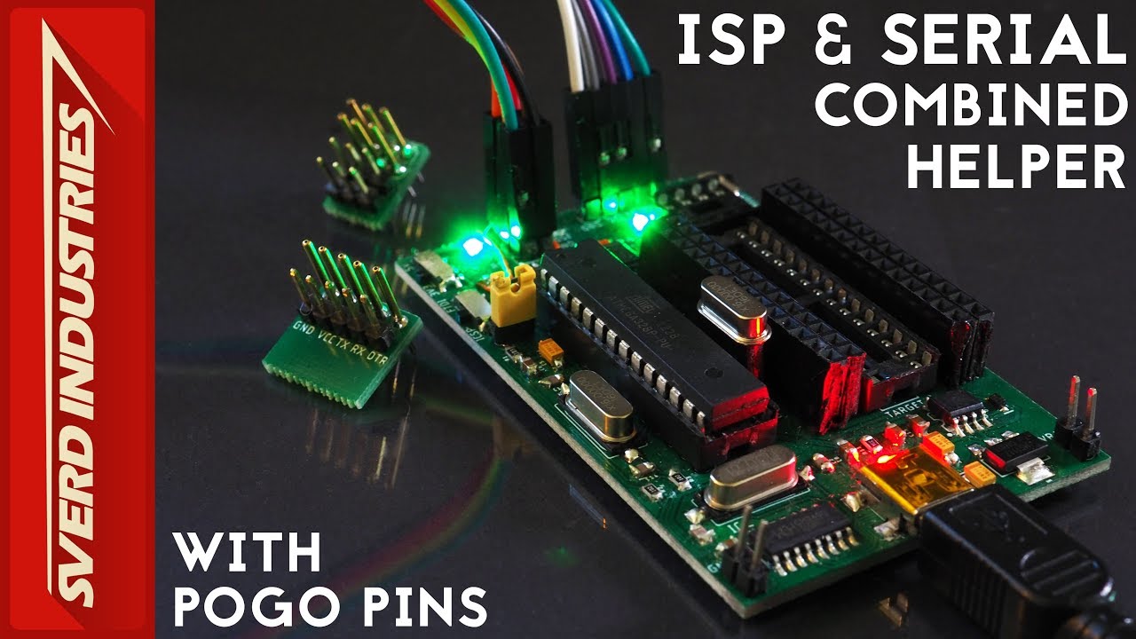 Combined ISP and FTDI Tool with Pogo Pins || DIY Tutorial ...