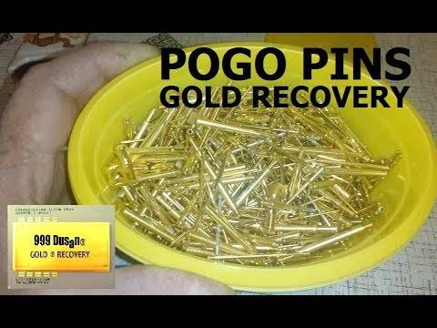 POGO PINS - gold recovery!