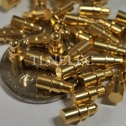 1pcs Large Current Spring Charging Connector Gold Plating Flexible Pogo Pin Battery Antenna Pin PCB Probe